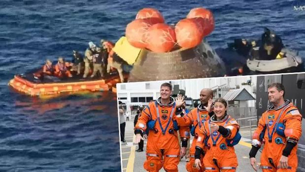 Artemis II mürettebatı Dünya'ya döndü! Trump: 'Bundan daha gururlu olamazdım')