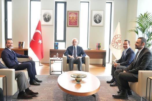 Tehditlere karşı ortak duruş! Bakan Mehmet Nuri Ersoy, Görkem Sevindik ile bir araya geldi)