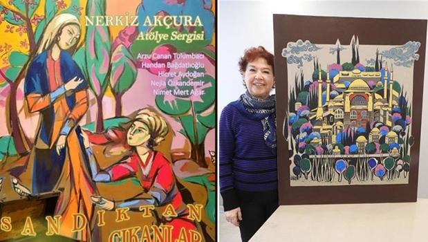 Nerkiz Akçura'nın 'Sandıktan Çıkanlar'ı sanatseverlerle buluştu)