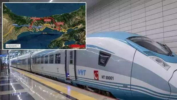 Bakan Şimşek, 'En büyük 3. proje' diyerek duyurdu! İstanbul'a mega demiryolu geliyor)