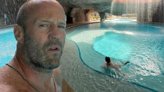 Jason Statham Antalya'da tatilde)