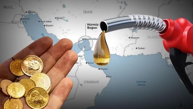 Piyasalarda 'Hürmüz' baharı! Petrol çöktü, altın ve borsa uçtu)