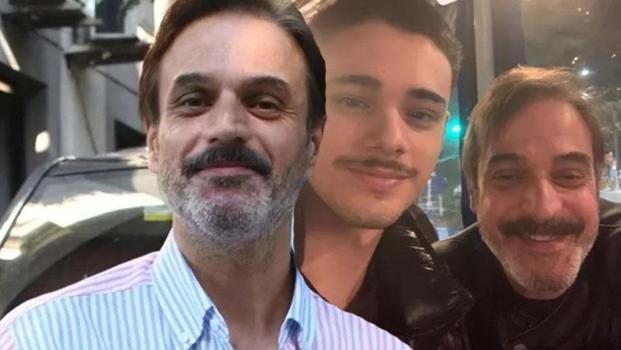 Zorlu günleri geride bırakan Ufuk Özkan ve oğlundan duygusal kare!)