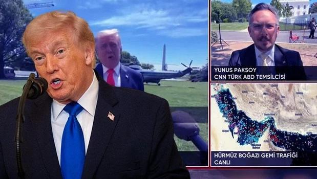 Trump CNN Türk'e konuştu: 'Abluka inanılmaz, çok güçlü')