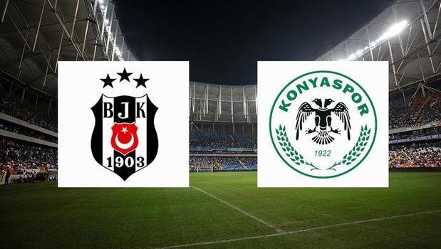 Beşiktaş - Konyaspor maçında 11'ler belli oldu)