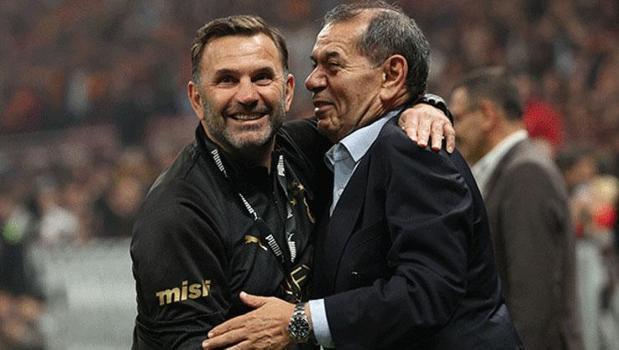 Galatasaray'da Okan Buruk için sözleşme kararı! Dursun Özbek açıkladı)
