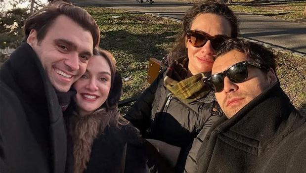 Birce Akalay ve sevgilisinden romantik kare! 'Rüyalar gerçeğe dönüştü')