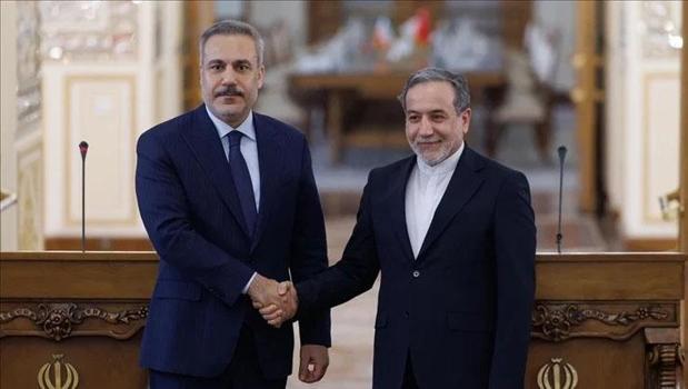 Dışişleri Bakanı Hakan Fidan, İranlı mevkidaşı Abbas Erakçi ile görüştü)