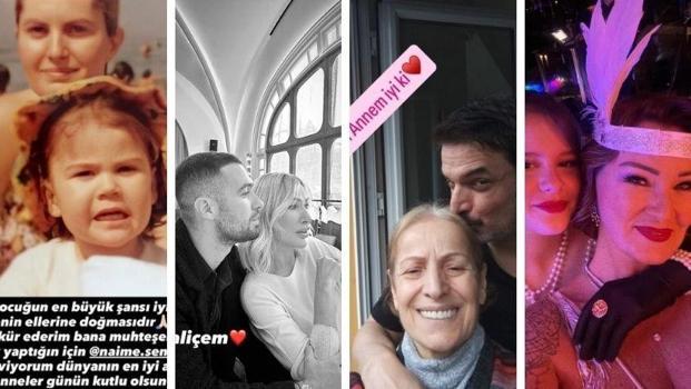 Ünlülerin Anneler Günü paylaşımı! 'Böyle güzel günlerde burnumuzun direği sızlıyor')
