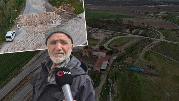 Yol yapalım derken bir mahalleyi hapsettiler! Evlerine girebilmek için şehri dolanıyorlar)
