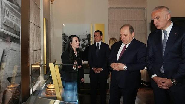 Bakan Ersoy, Yargıtay Başkanı Ömer Kerkez’i Cumhuriyet Müzesi’nde ağırladı)