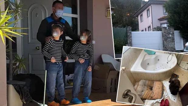 Dehşet evi! COVID-19 korkusuyla çocuklarını 4 yıl boyunca eve hapsettiler)