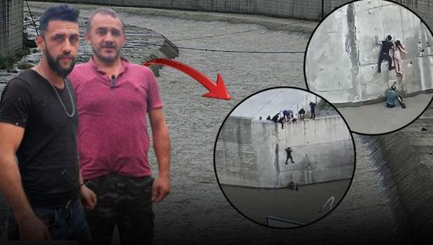 Yüzme bilmiyordu ama düşünmeden 10 metreden atladı! Artvin'de mucize kurtuluş)