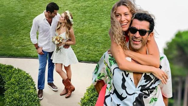 Evliliklerinin 10. yılı! Sinem Kobal art arda paylaşım yaptı)