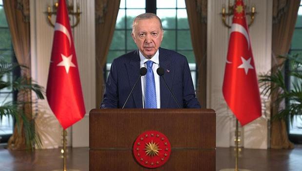 Cumhurbaşkanı Erdoğan'dan 'Türk Günü Yürüyüşü' mesajı)