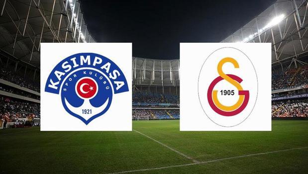 Kasımpaşa - Galatasaray maçında ilk düdük başladı)