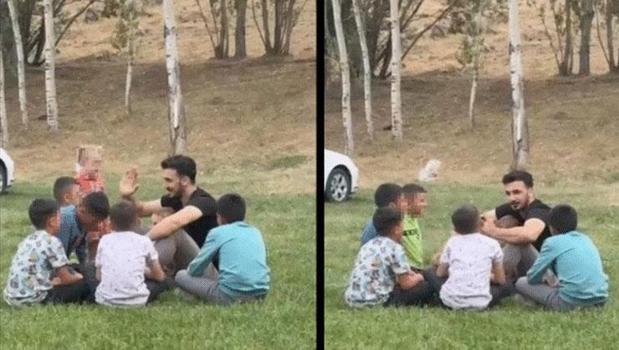Şehit polis Emrah Koç'un çocuklarla çekildiği görüntüler yürek burktu)