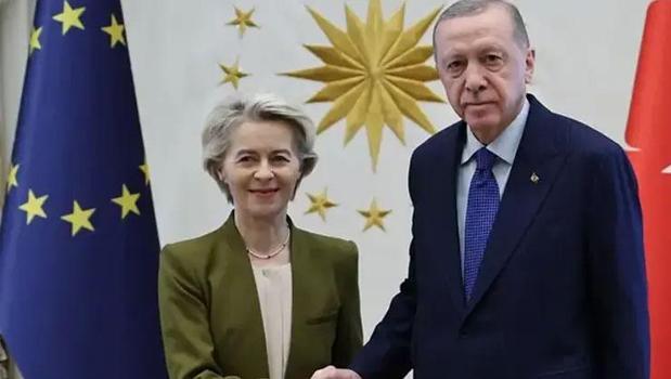 Cumhurbaşkanı Erdoğan, Avrupa Birliği Komisyonu Başkanı Leyen ile telefonda görüştü)