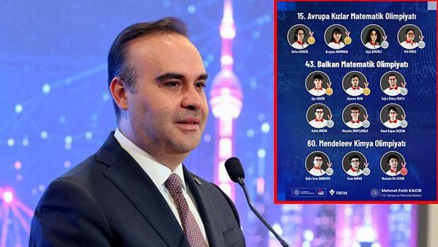 Türk gençlerinden uluslararası bilim olimpiyatlarında büyük başarı)
