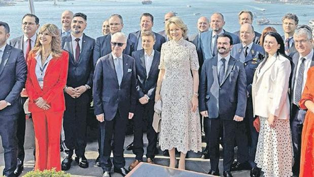 Türk ve Belçika diplomasi dünyası İstanbul'da buluştu)