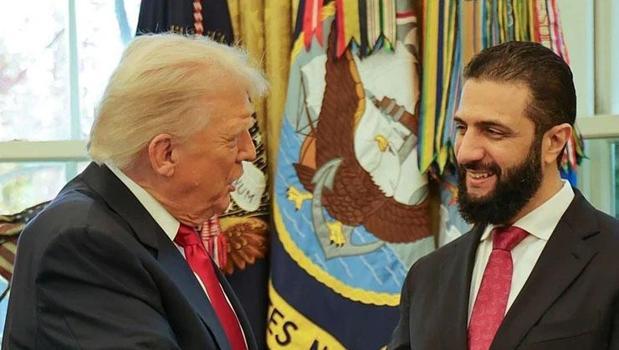 Trump’tan sıra dışı jest! Şara’ya özel hediye)