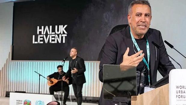 Haluk Levent'e BM zirvesinde sansür! Bir anda ekran karartıldı)