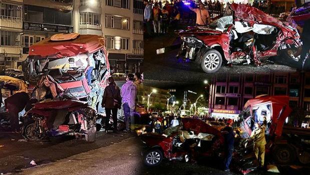 Giresun'da can pazarı! Feci kazada 5 kişi öldü, 6 kişi yaralandı)