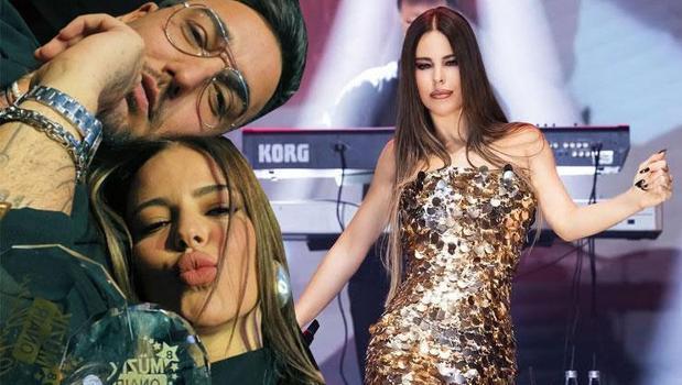 Spor salonunda aşka geldiler! Simge Sağın sevgilisinin kucağında poz verdi)