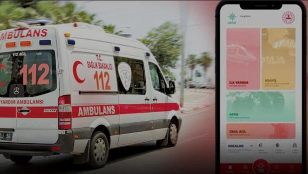 112 Acil'i aramada yeni dönem: E-Devlet şifresi yetiyor! 1 haftada 420 bin kişi indirdi)