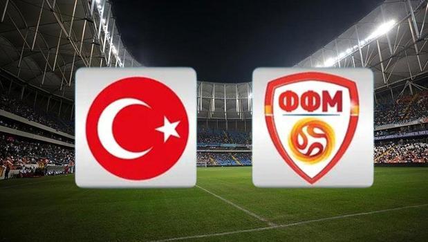 Türkiye - Kuzey Makedonya hazırlık maçında ilk düdük çaldı)