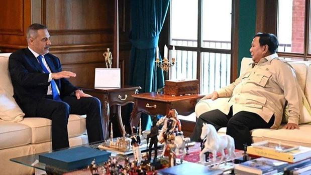 Dışişleri Bakanı Hakan Fidan Endonezya Cumhurbaşkan Subianto bir araya geldi)
