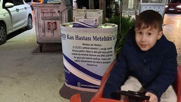 Feci vicdansızlığa suçüstü! DMD hastası Metehan’ın tedavi paralarını çalmaya çaıştı)
