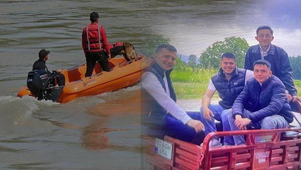Kelkit Çayı'nda kaybolan gençten acı haber! Cansız bedeni 13 kilometre uzakta bulundu)