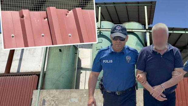 Mermiler tiner ve solvent depolarına isabet etti! Polisler hastanelik oldu)