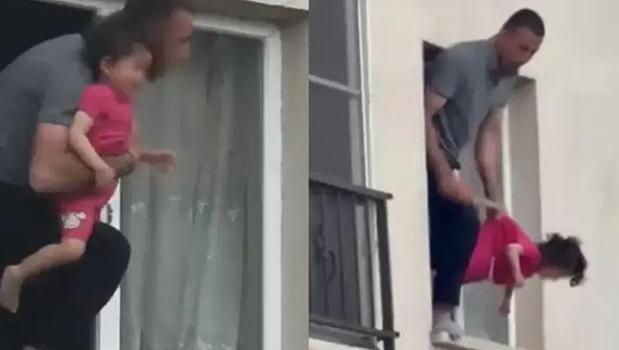 3 yaşındaki çocuk kabusu yaşadı! Kızını rehin alan baba etkisiz hale getirildi)