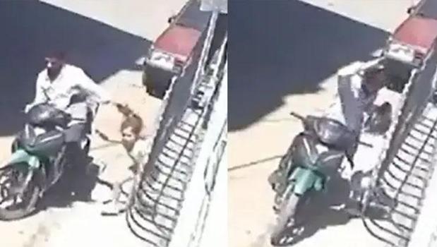 7 yaşındaki kızına dehşeti yaşattı! Defalarca tokat atıp, saçından sürükledi)