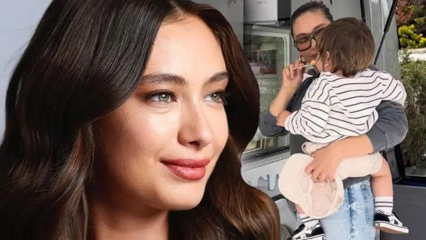 Neslihan Atagül'den minik oğlu ile alışveriş turu!)