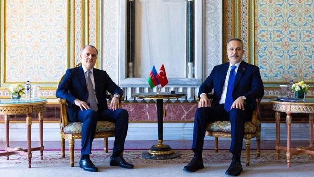 Dışişleri Bakanı Hakan Fidan, Azerbaycanlı mevkidaşı Bayramov ile görüştü)