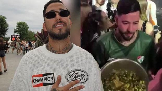 Ünlü DJ Mahmut Orhan'dan binlerce kişiye sarma ikramı!)