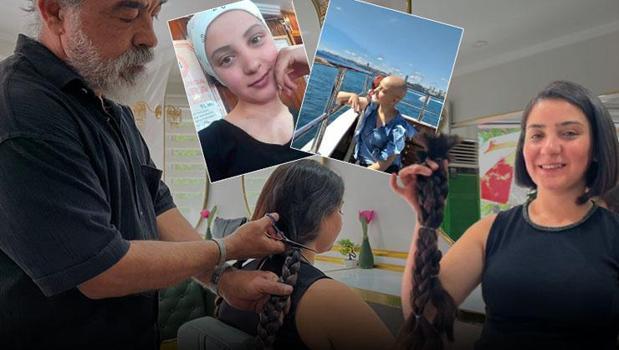 ​Kanser tedavisinde saçlarını kaybetmişti! Yıllar sonra kuaföre gidiş nedeni herkesi ağlattı)