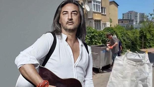 Çelik Samsun’da sokak sokak gezip kağıt atık topladı!)