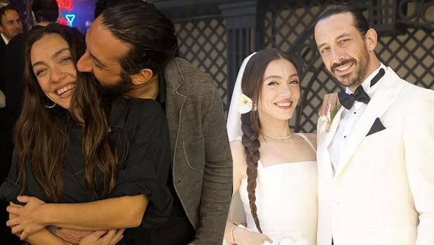 Evliliklerinin 2. yılı! Merve Dizdar'dan romantik paylaşım)