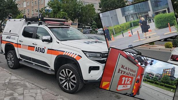 Kayseri'de AVM'de polisi alarma geçiren bomba paniği! Girişler kapatıldı)