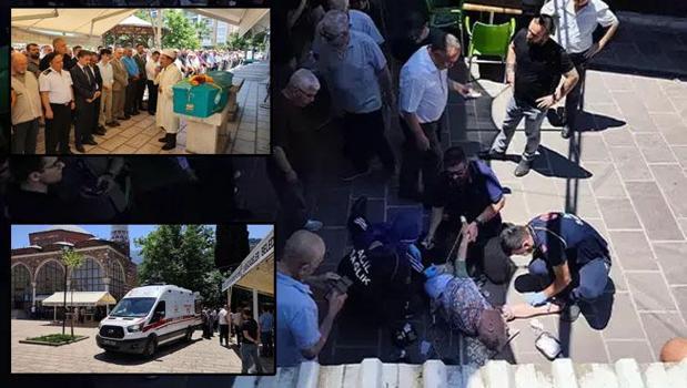 Acı tesadüf! Kalp krizinden ölen arkadaşının cenazesine geldi, kalp krizi geçirdi)