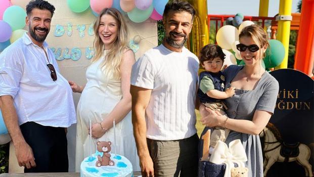 Rüzgar Aksoy'dan oğluna duygusal kutlama! Minik Diyar bir yaşında)