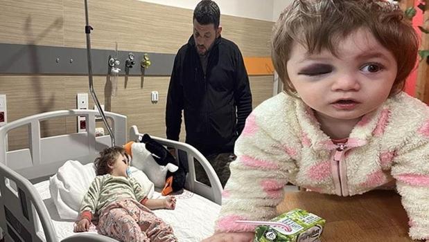 Baba ile kucağındaki kızını darbetmişti… Sanık tahliye edildi)