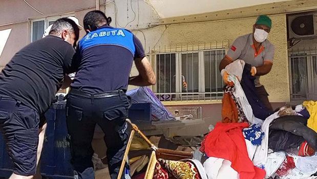 Mahalleli kokuya dayanamadı, ekipler harekete geçti! Tam 6 saat sürdü, kamyonlar yetmedi)