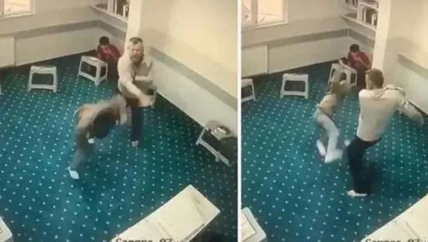 Konya'da özel yurttaki görüntülere tepki yağmıştı! Öğrenciye şiddet uygulayan görevli tutuklandı)