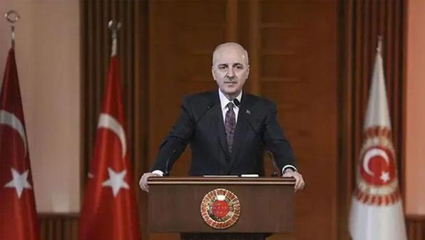 TBMM Başkanı Kurtulmuş, A Milli Futbol Takımı'na başarı diledi)
