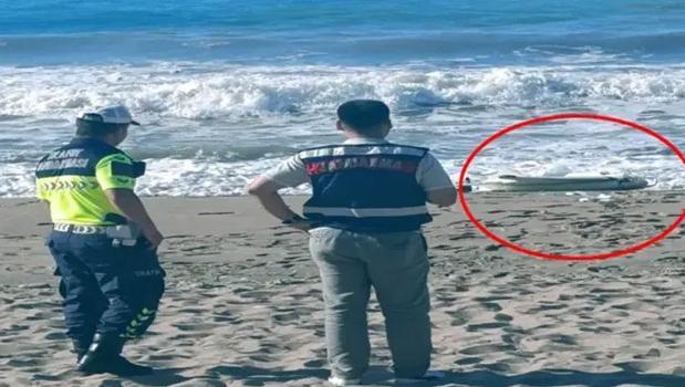 Bartın’da sahile vurdu! Vatandaşlar hemen ekiplere haber verdi)
